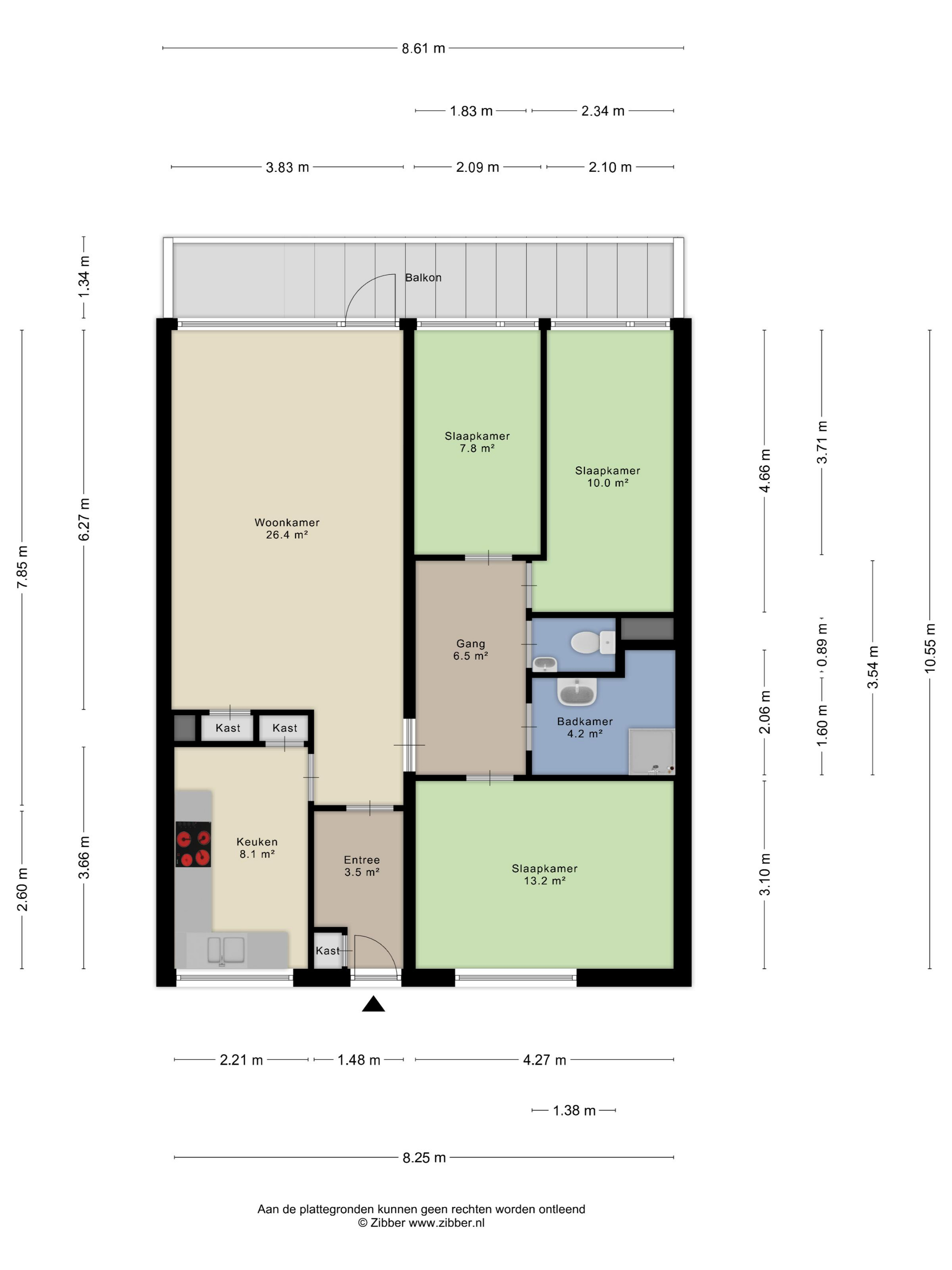 Appartement in Zaanstad